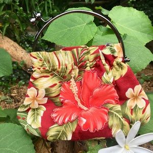 🌺Tropical Hawaiian Print Pouch Purse🌺